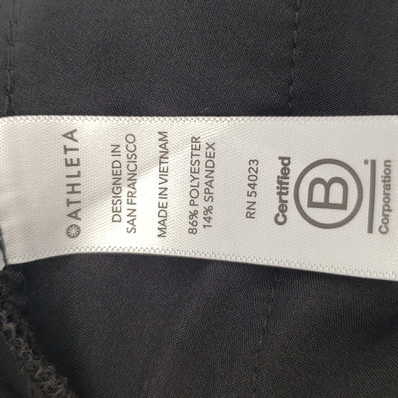 Athleta Cargo Pant Size XS/S in Black Hiking Track & Field Performance - Picture 3 of 11